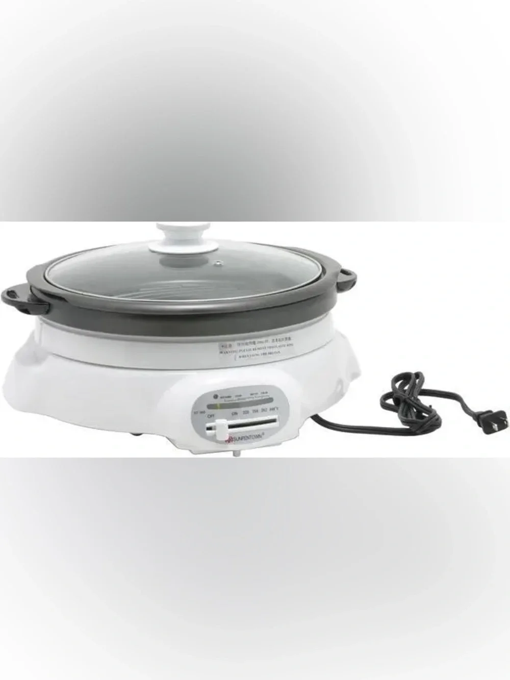 Sunpentown (SPT) ST-360 Shabu-Shabu Hotpot & BBQ Electric Pan Multi-Cooker
